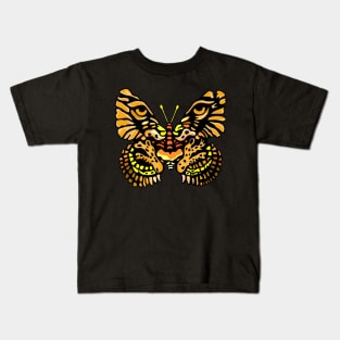 Big Cat Butterfly Kids T-Shirt